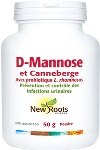 New Roots D-Mannose et canneberge 50 g