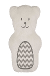Béké Bobo Ourson thérapeutique Gris chevron