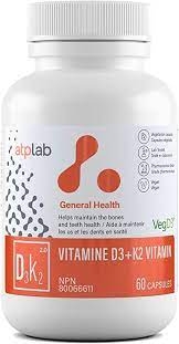 ATP Vitamine D3 + K2 60 capsules