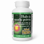 Natural Factors Huile de menthe poivrée 60 gélules