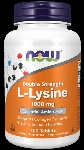 NOW L-Lysine double puissance 1000mg 100 comprimés
