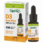 Land Art Vitamine D3 Bébé 400 UI 13.5 ml