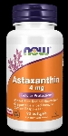 Now Astaxanthine 4 mg 90 gélules